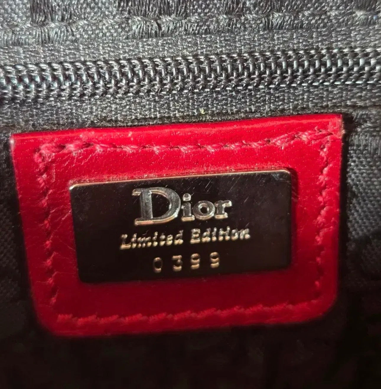 Christian Dior 2003 Limited Edition “Victim Saddle bag