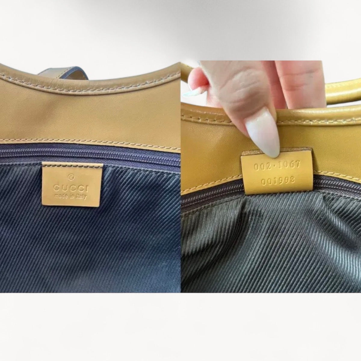Gucci 2000s GG Monogram Canvas Jackie Handbag