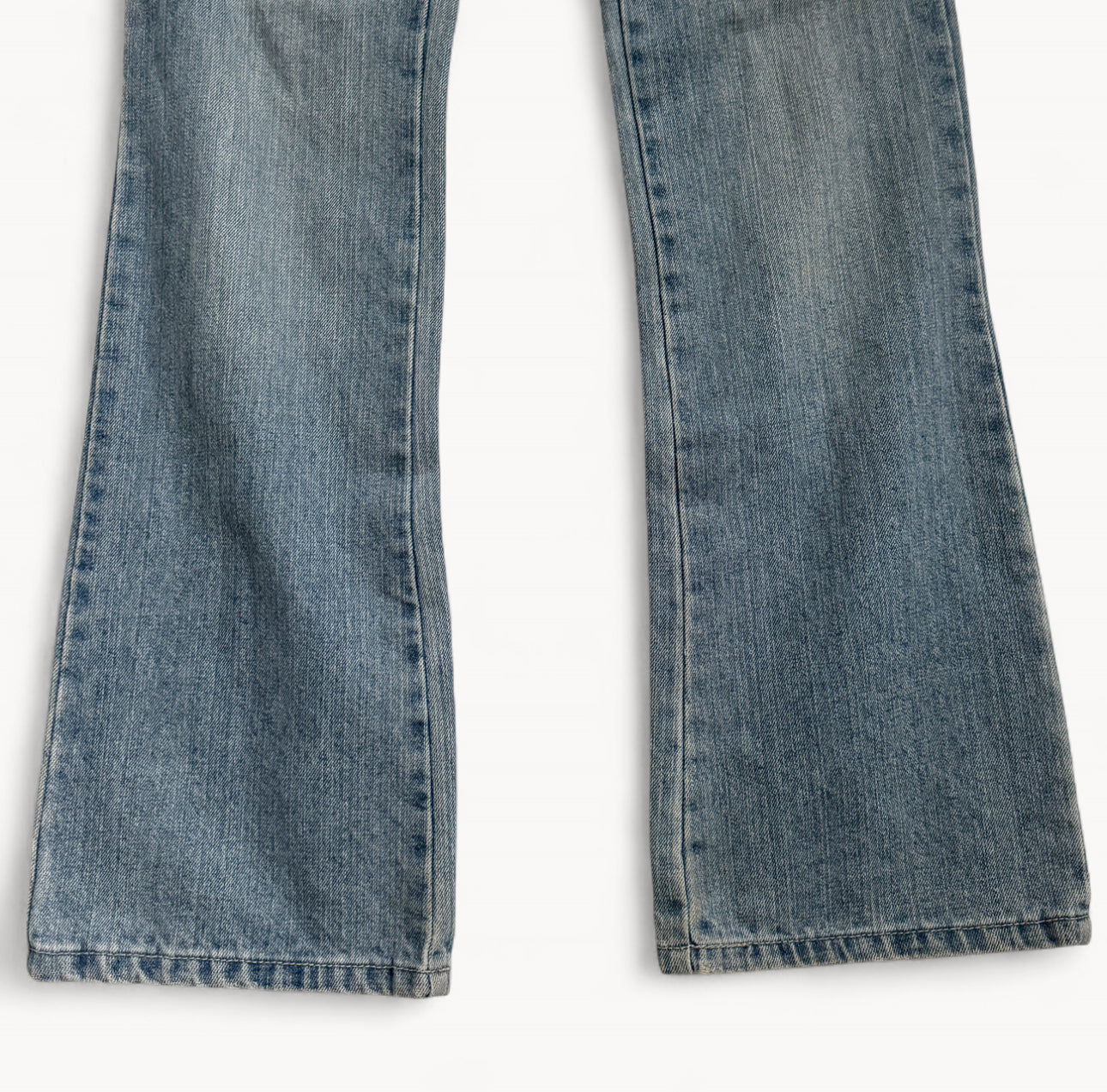 Christian Dior Heart Embroidered Jeans