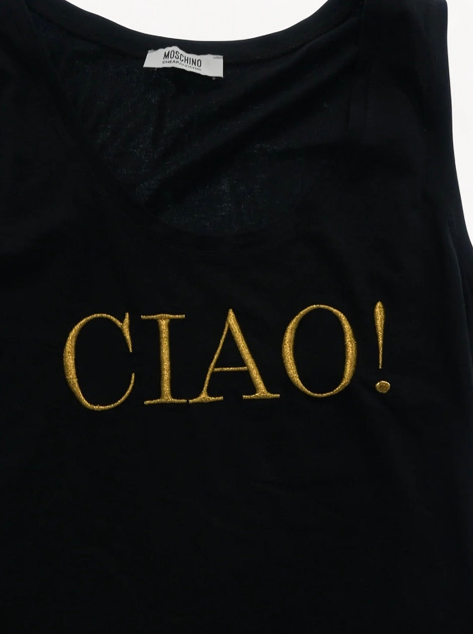 Moschino 1990s Vintage “CIAO!” Mini Dress