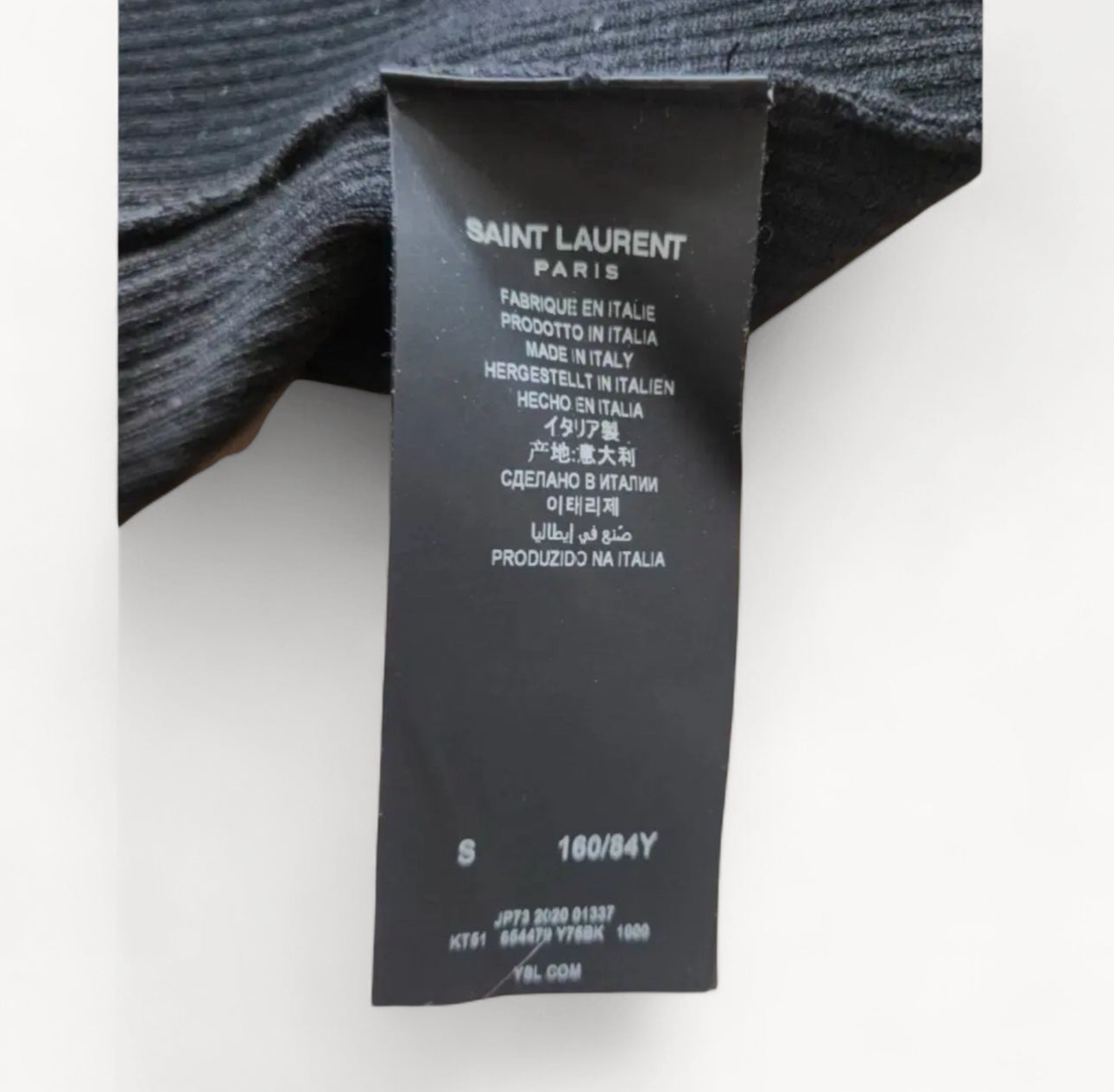 Yves Saint Laurent Feather-Trim Off-Shoulder Knit Top