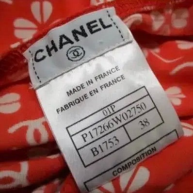 Chanel SS 2001 Floral CC Print Mini Halter Dress Open Back Red