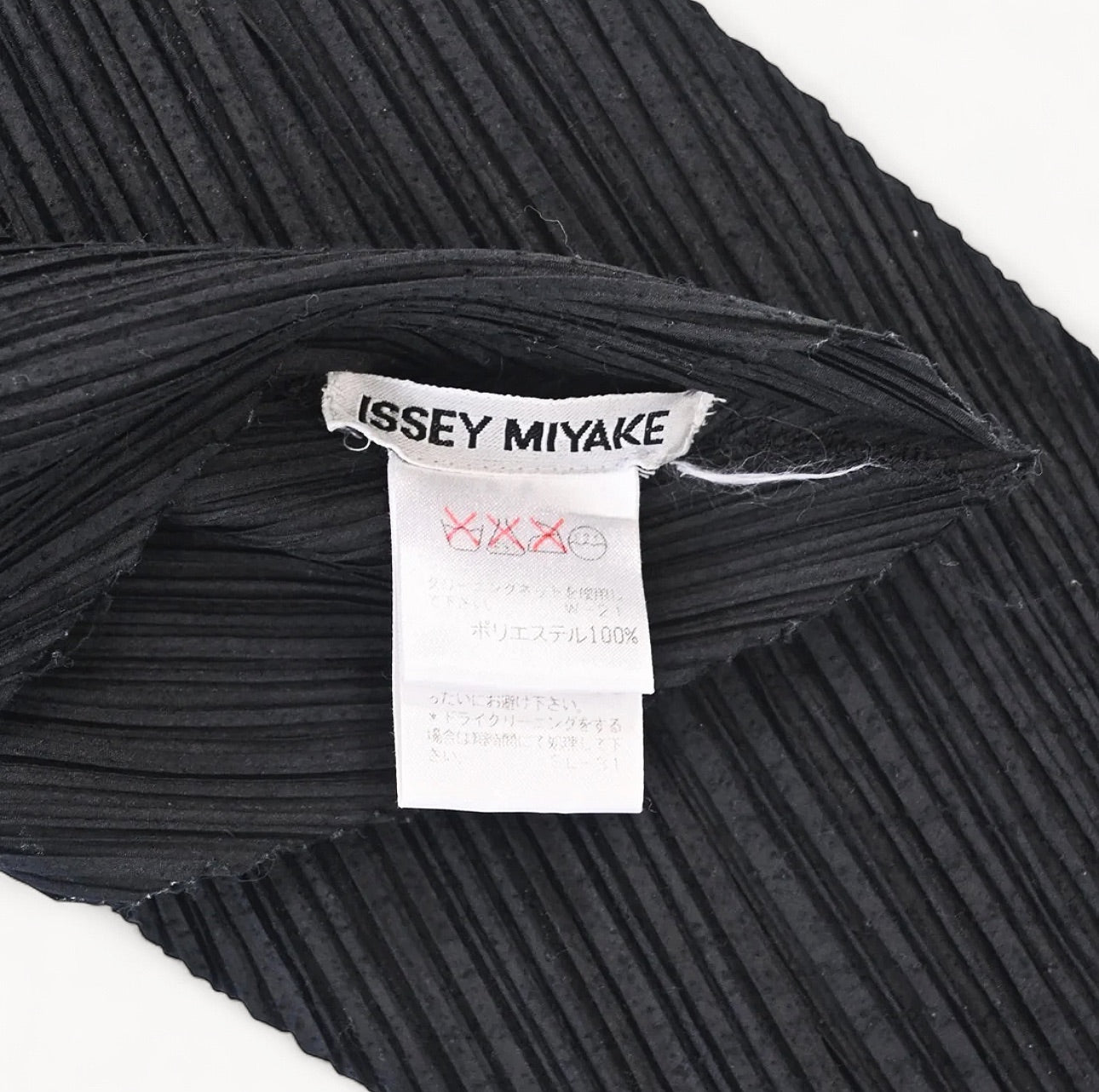 Issey Miyake Pleated Sculptural Top