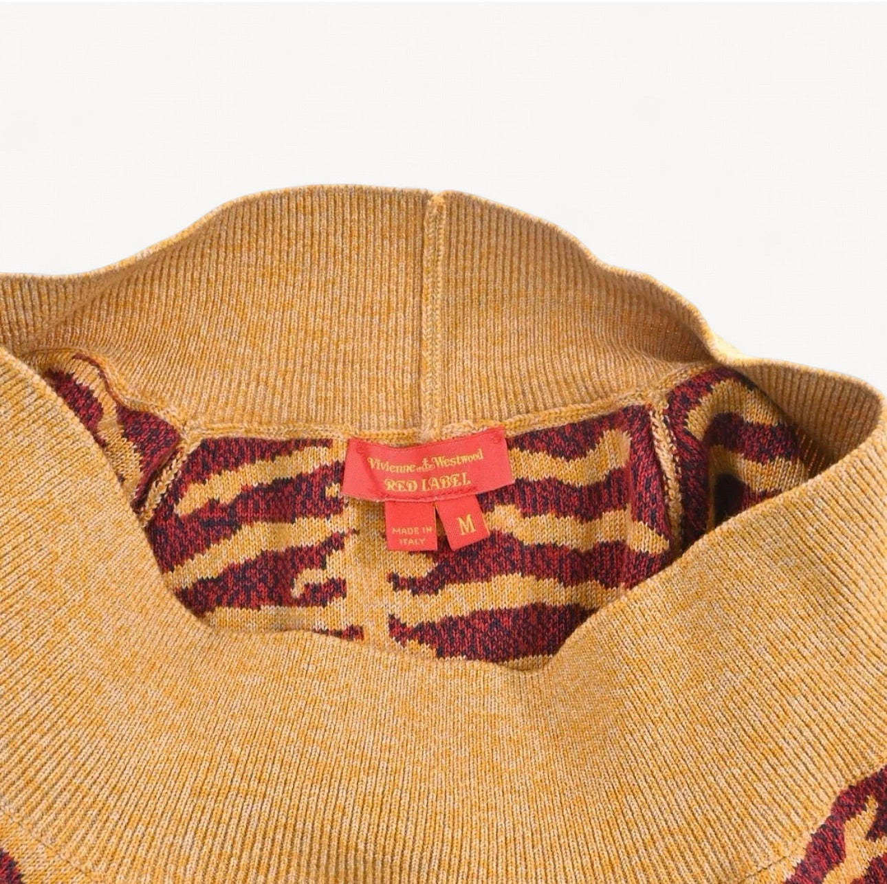 Vivienne Westwood AW15 Red Label Knit Wool Skirt