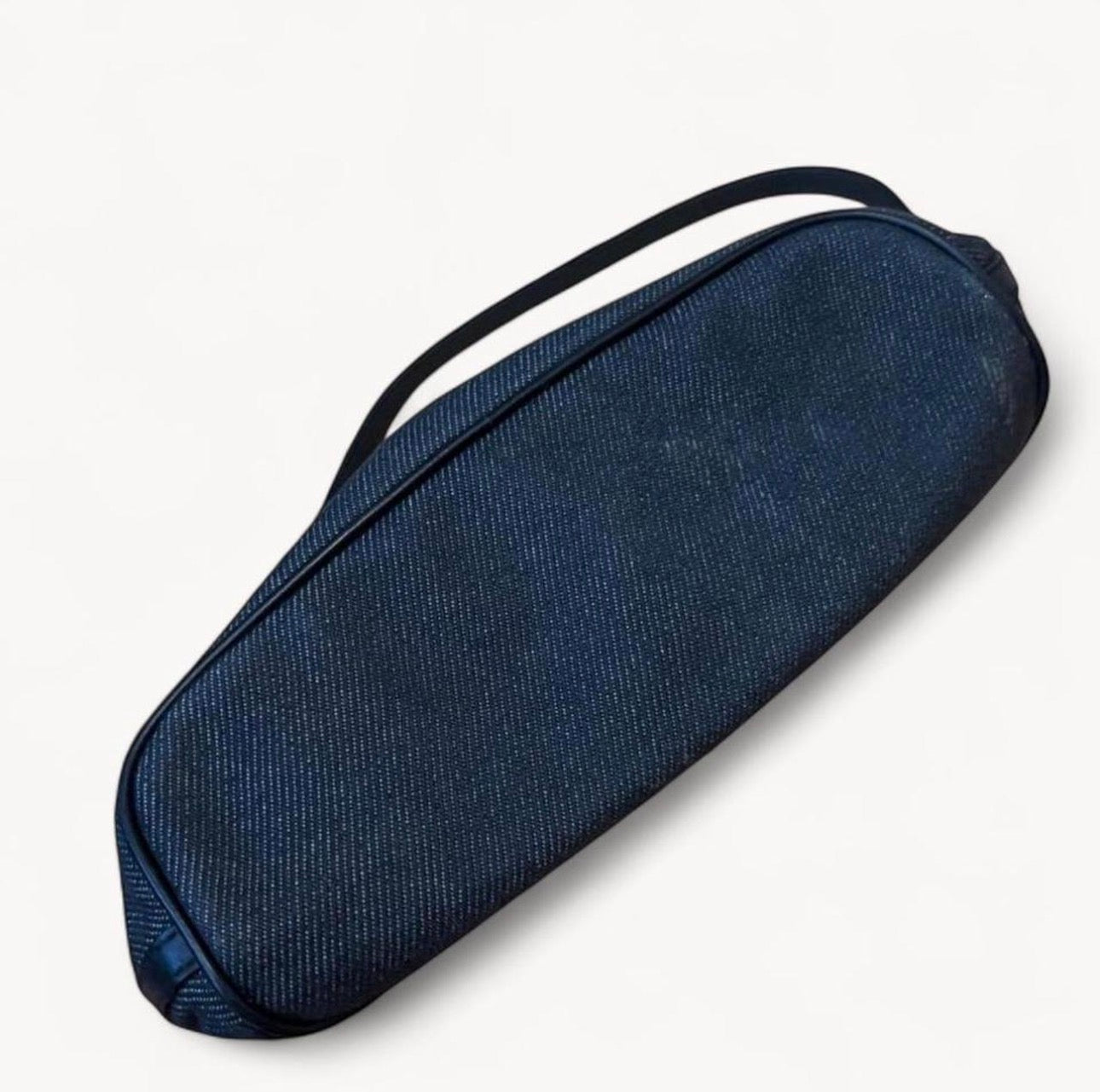 Gucci Denim Mini Boat Pochette Bag