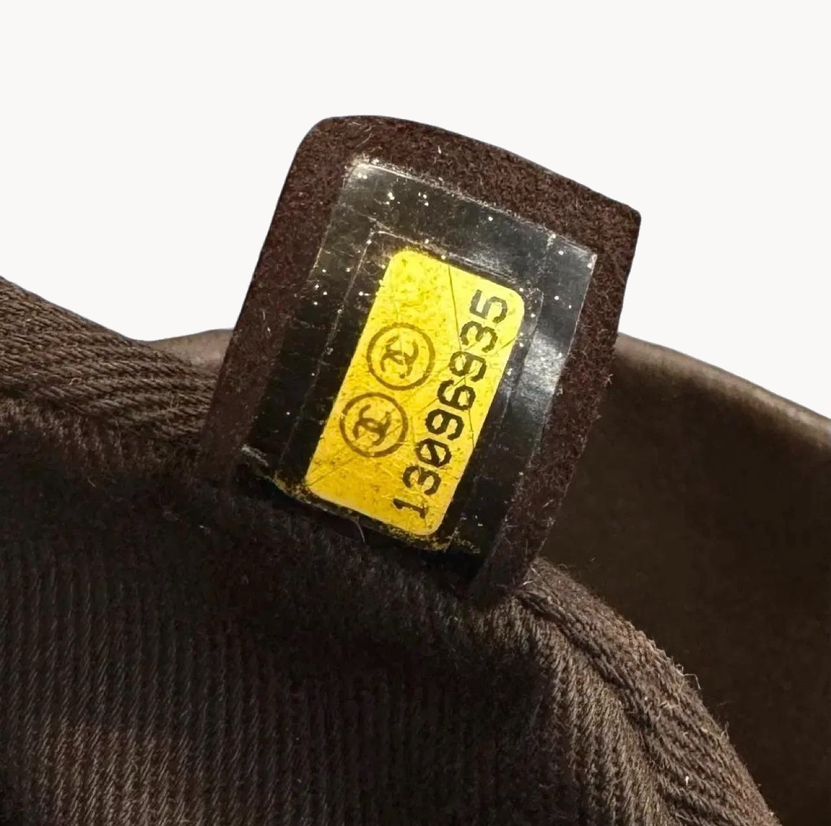 Chanel Rare Brown Lambskin CC Flap Bag