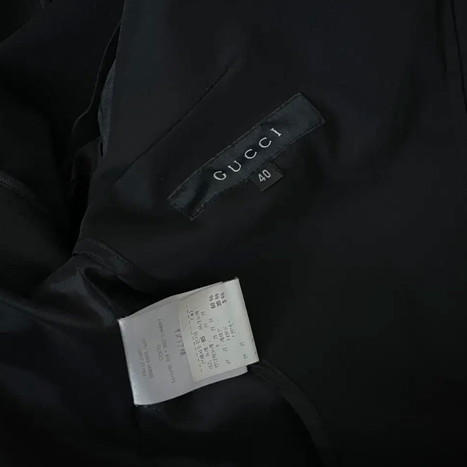Gucci Blazer Black Jacket Runway 2003 Collection By Tom Ford