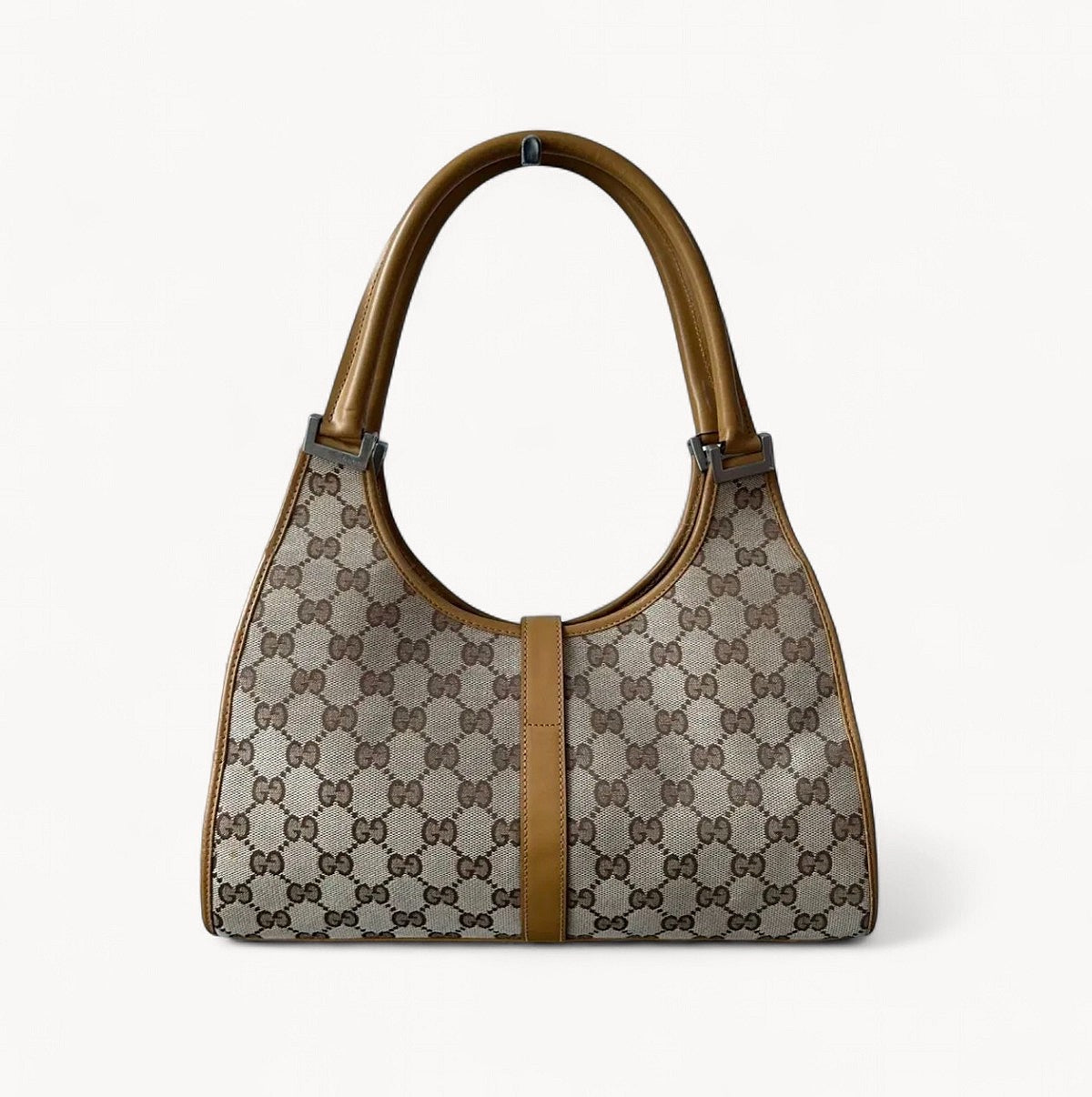 Gucci 2000s GG Monogram Canvas Jackie Handbag