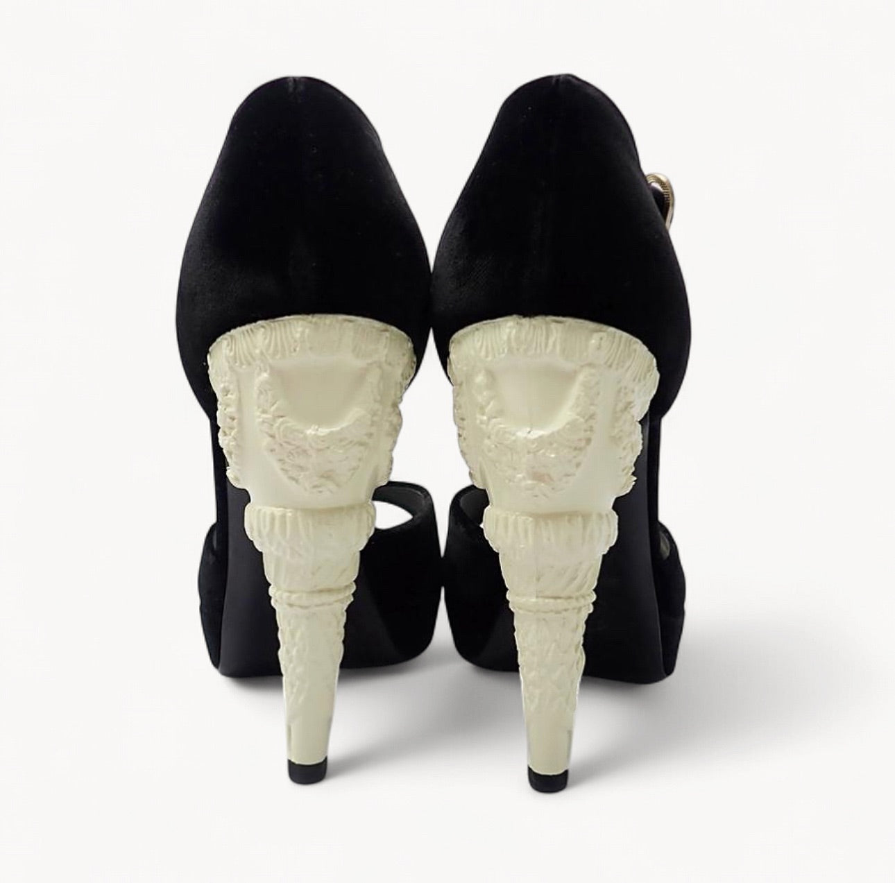 Chanel S 2010 “Wedding Cake” Mary Jane Heels