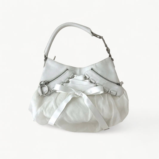 Christian Dior 2004 Rare Ballet Corset Shoulder Bag