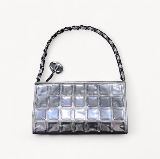 Chanel Cruise 2008 CC Ice Cube Pochette Shoulder Bag