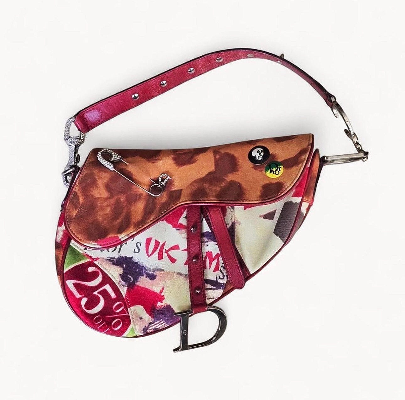 Christian Dior 2003 Limited Edition “Victim Saddle bag