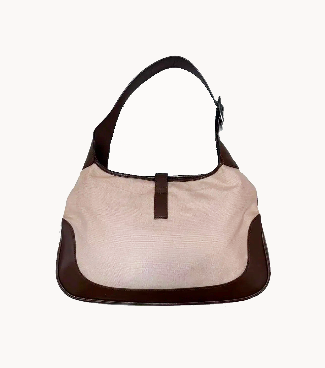 Gucci Brown & Pink Jackie 1961 Hobo Shoulder Bag