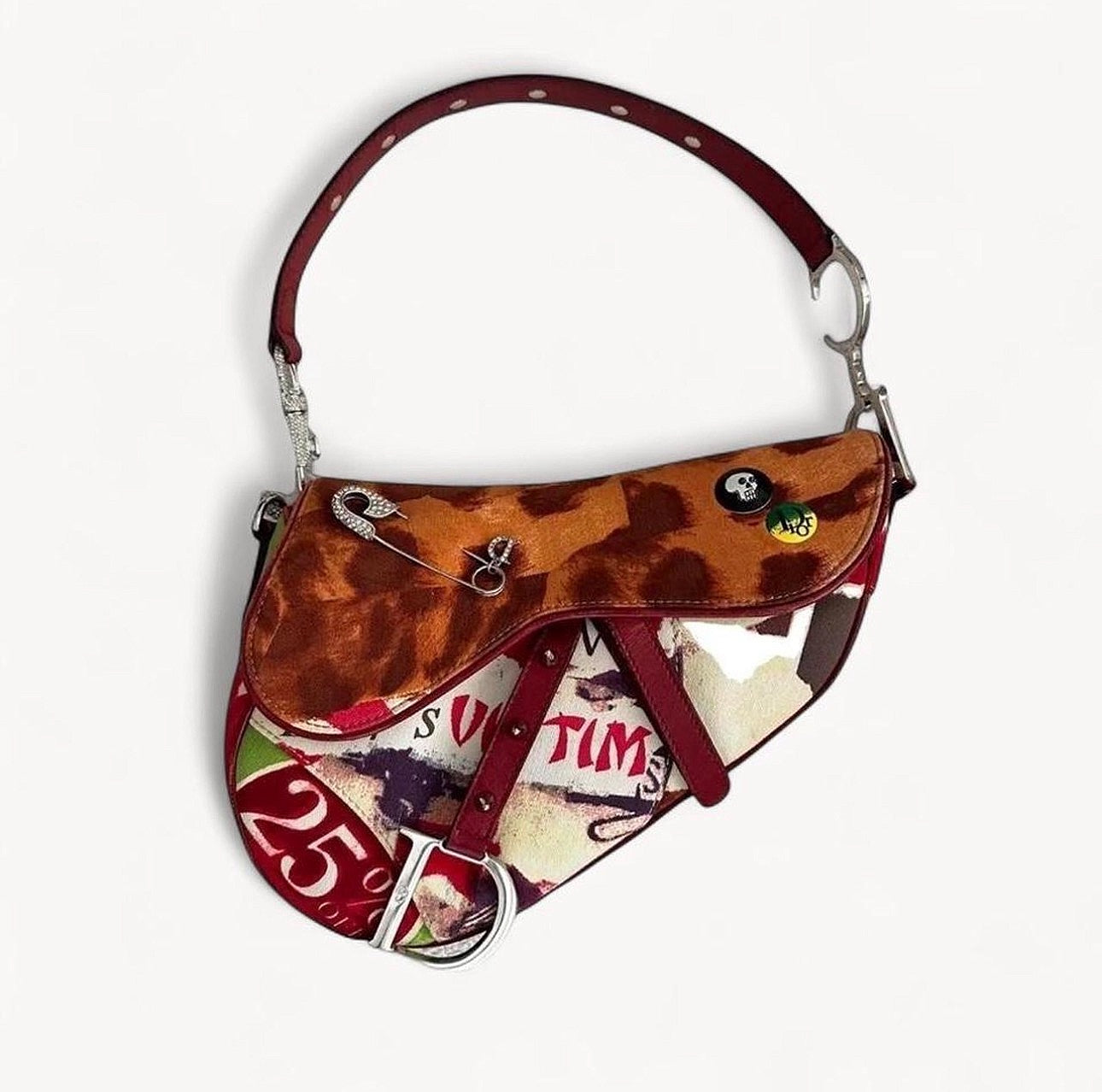 Christian Dior 2003 Limited Edition “Victim Saddle bag