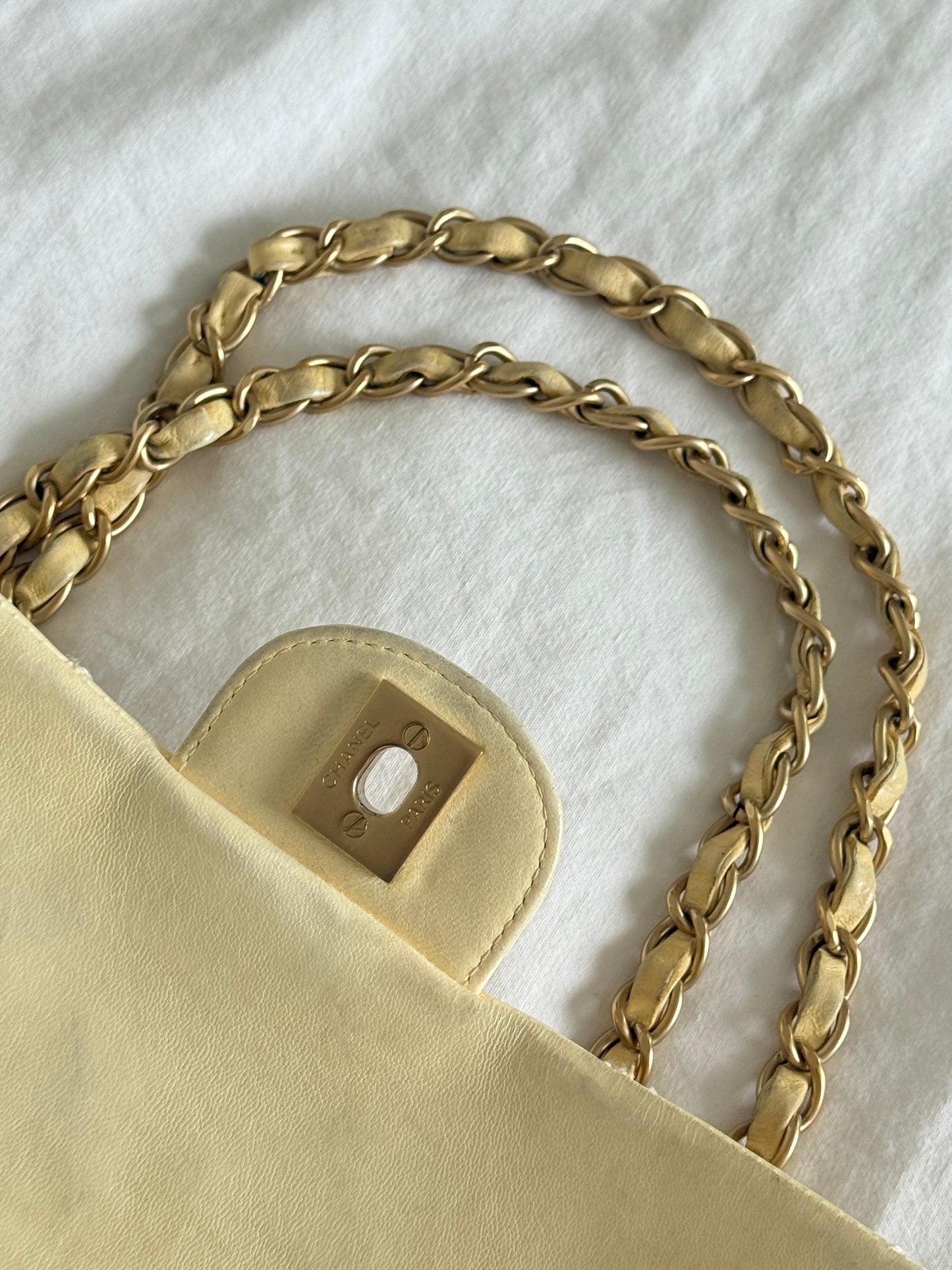 Chanel Quilted Camellia Patchwork Timeless Flap Bag