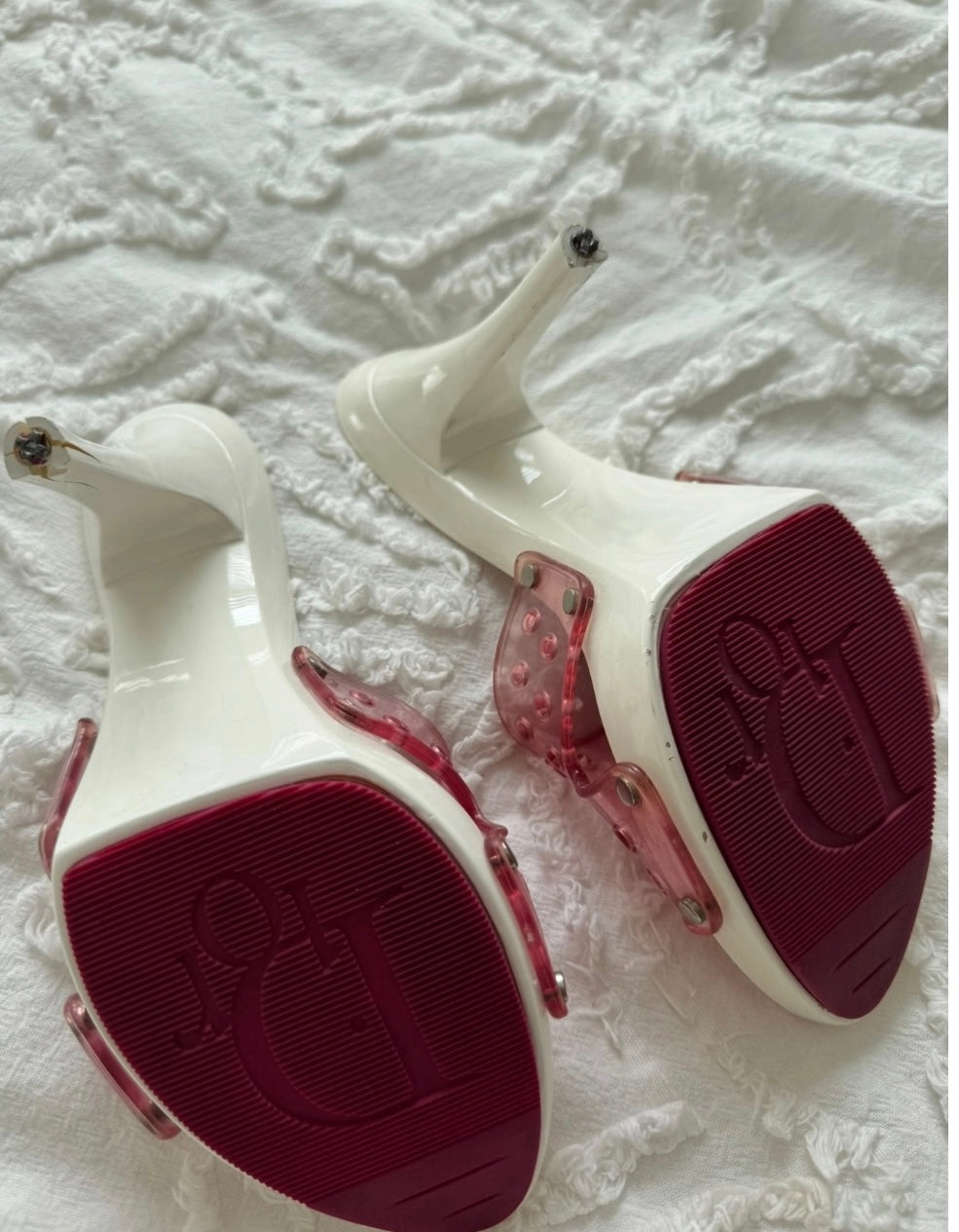 Dior Rare Pink PVC Mules
