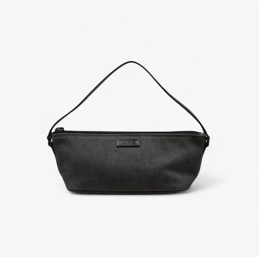 Gucci Denim Mini Boat Pochette Bag