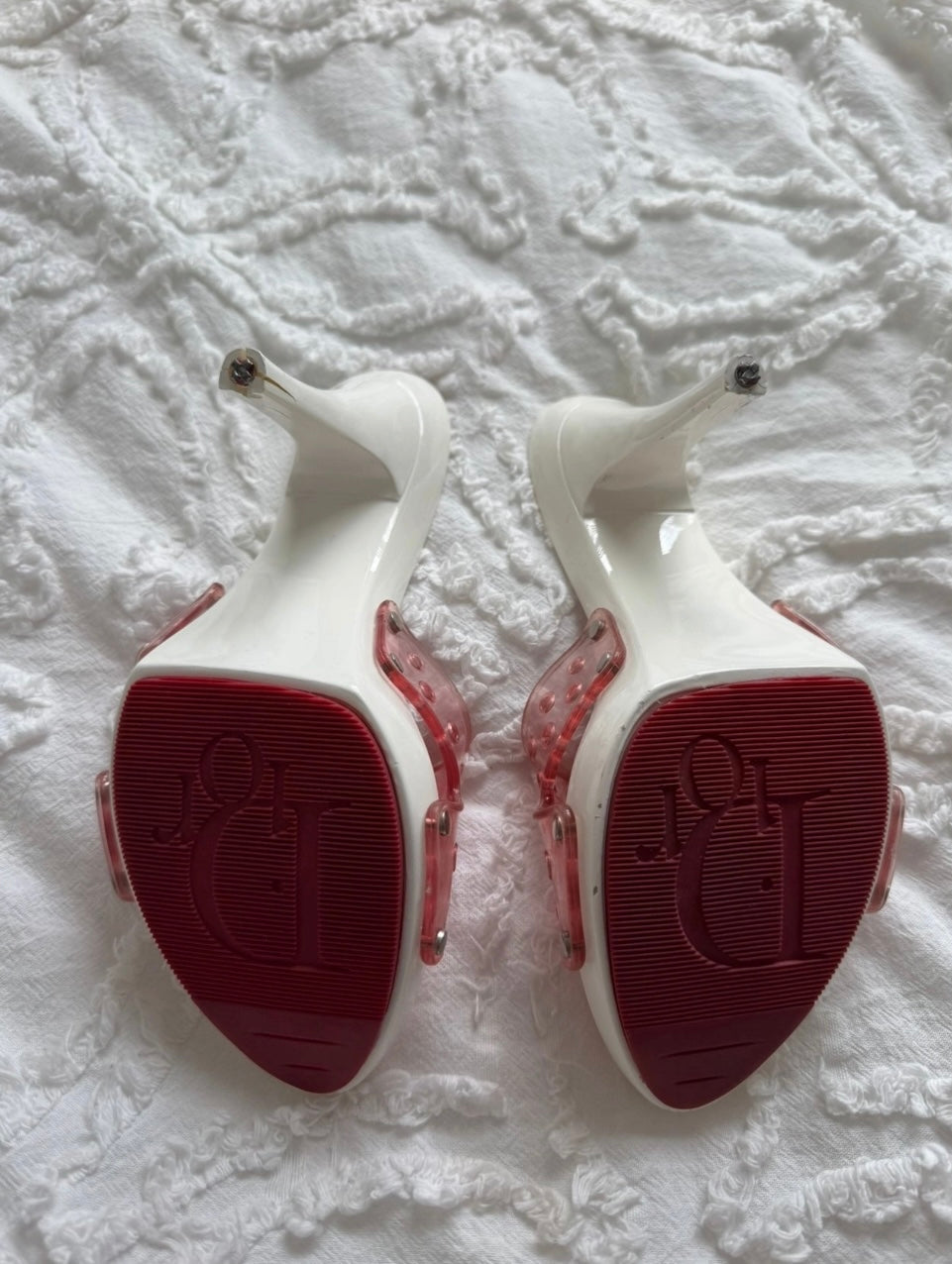 Dior Rare Pink PVC Mules