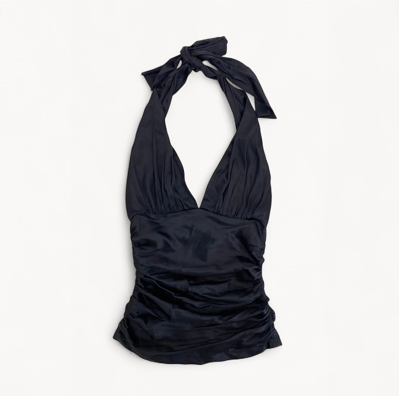 Dolce & Gabbana Silk Halter Top