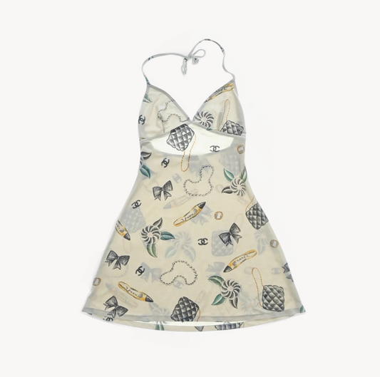 Chanel SS 1996 Mini Halter Dress