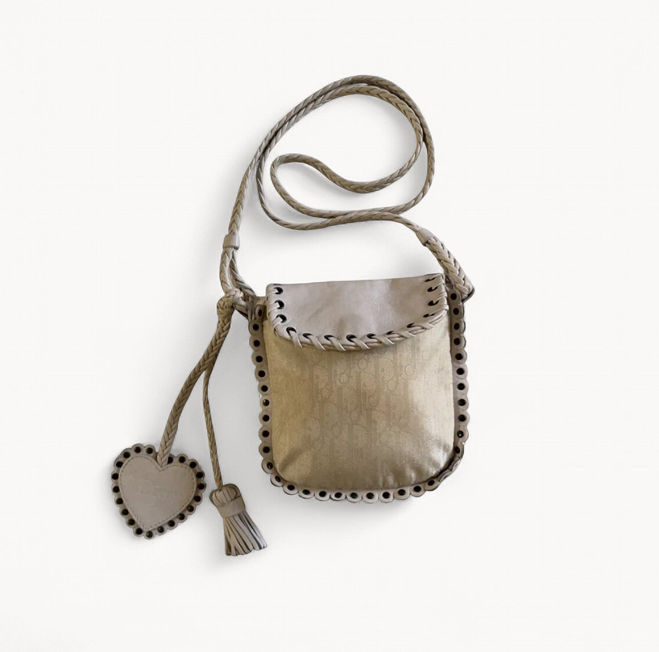 Christian Dior Trotter Vintage Mini Shoulder Bag