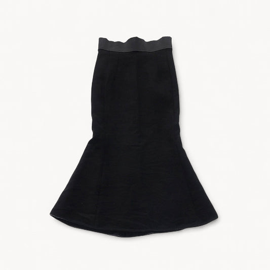 Dolce & Gabbana Sculpted Black Skirt